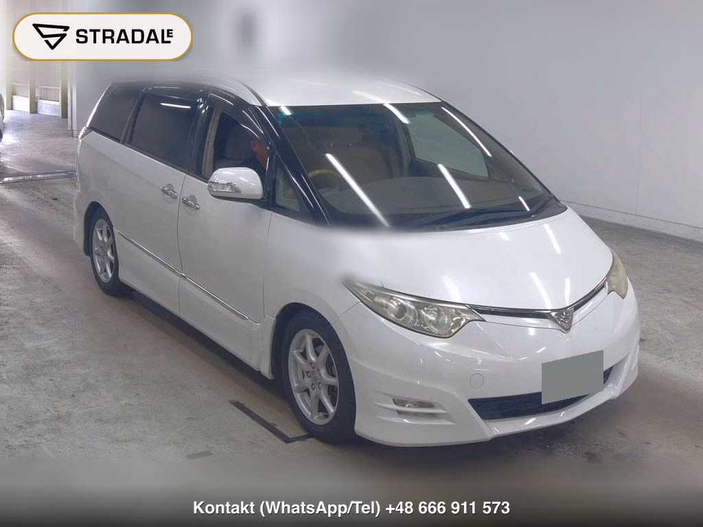 TOYOTA ESTIMA 5D 2.4 AERAS G EDITION 2007, aukcja z Japonii, zdjęcie 1