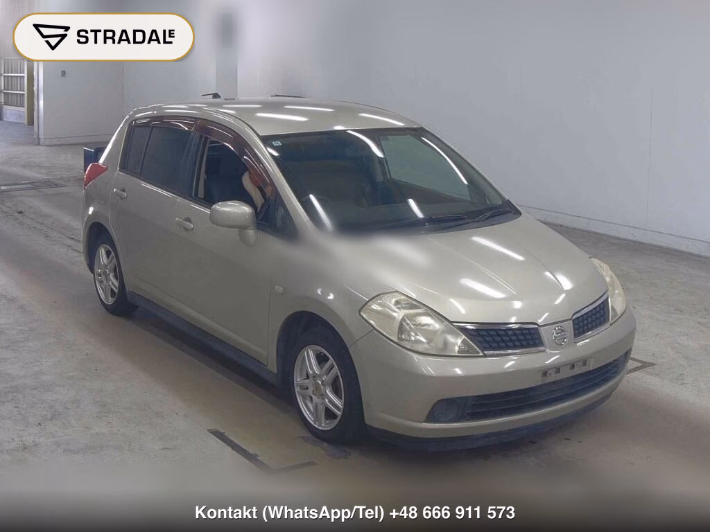 NISSAN TIIDA 15M 2004, aukcja z Japonii, zdjęcie 1