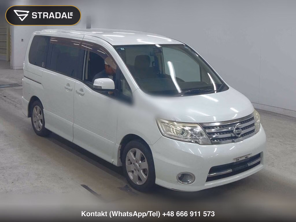 NISSAN SERENA 5D HIGHWAY STAR V SELECTION 2009, aukcja z Japonii, zdjęcie 1