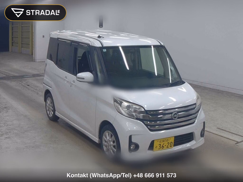 NISSAN DAYZ ROOX HIGHWAY STAR X 2014, aukcja z Japonii, zdjęcie 1