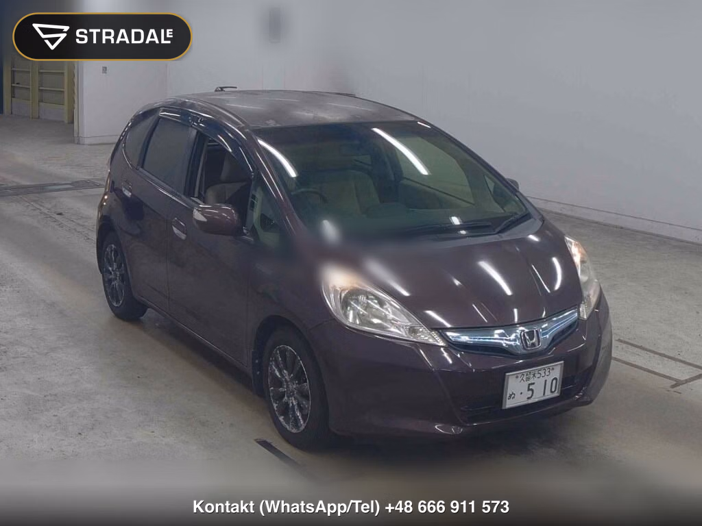 HONDA FIT HYBRID XH SELECTION 2012, aukcja z Japonii, zdjęcie 1