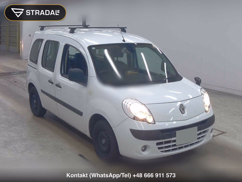 RENAULT KANGOO 1.6 2012, aukcja z Japonii, zdjęcie 1