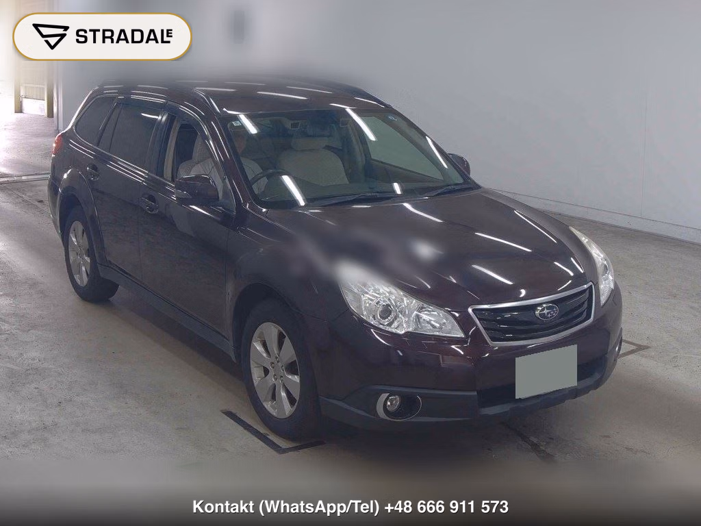SUBARU OUTBACK 4WD 2.5I EYESIGHT EX EDITION 2012, aukcja z Japonii, zdjęcie 1