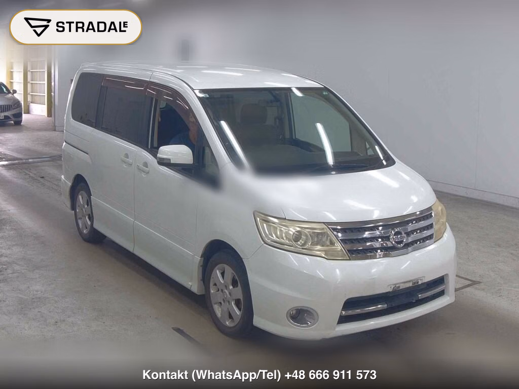 NISSAN SERENA 5D HIGHWAY STAR V SELECTION 2009, aukcja z Japonii, zdjęcie 1