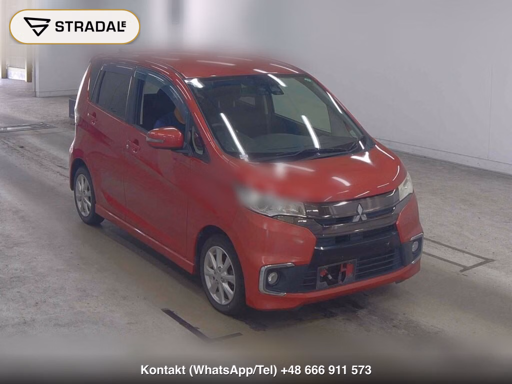 MITSUBISHI EK CUSTOM G SAFETY PACKAGE 2015, aukcja z Japonii, zdjęcie 1
