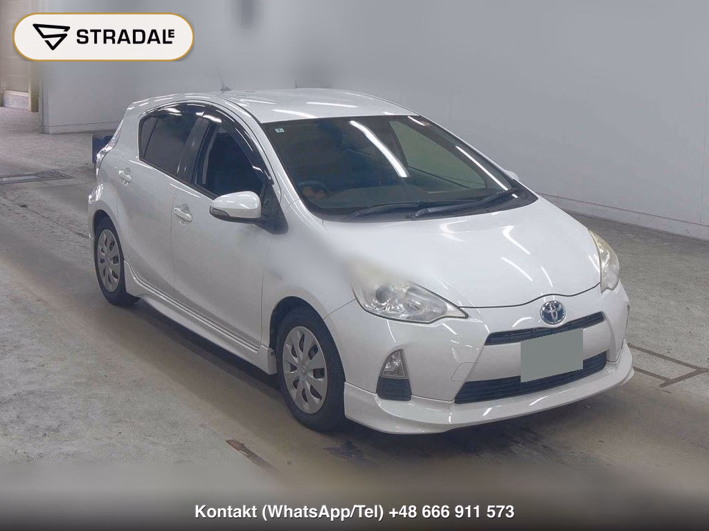 TOYOTA AQUA S 2012, aukcja z Japonii, zdjęcie 1