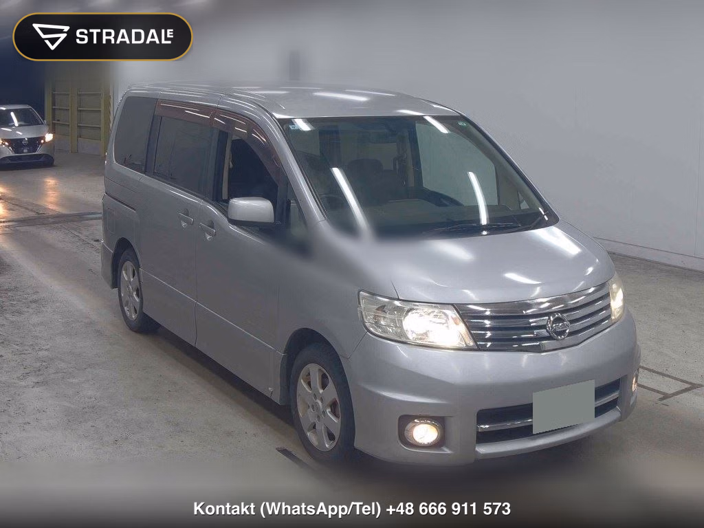 NISSAN SERENA 5D HIGHWAY STAR 2007, aukcja z Japonii, zdjęcie 1