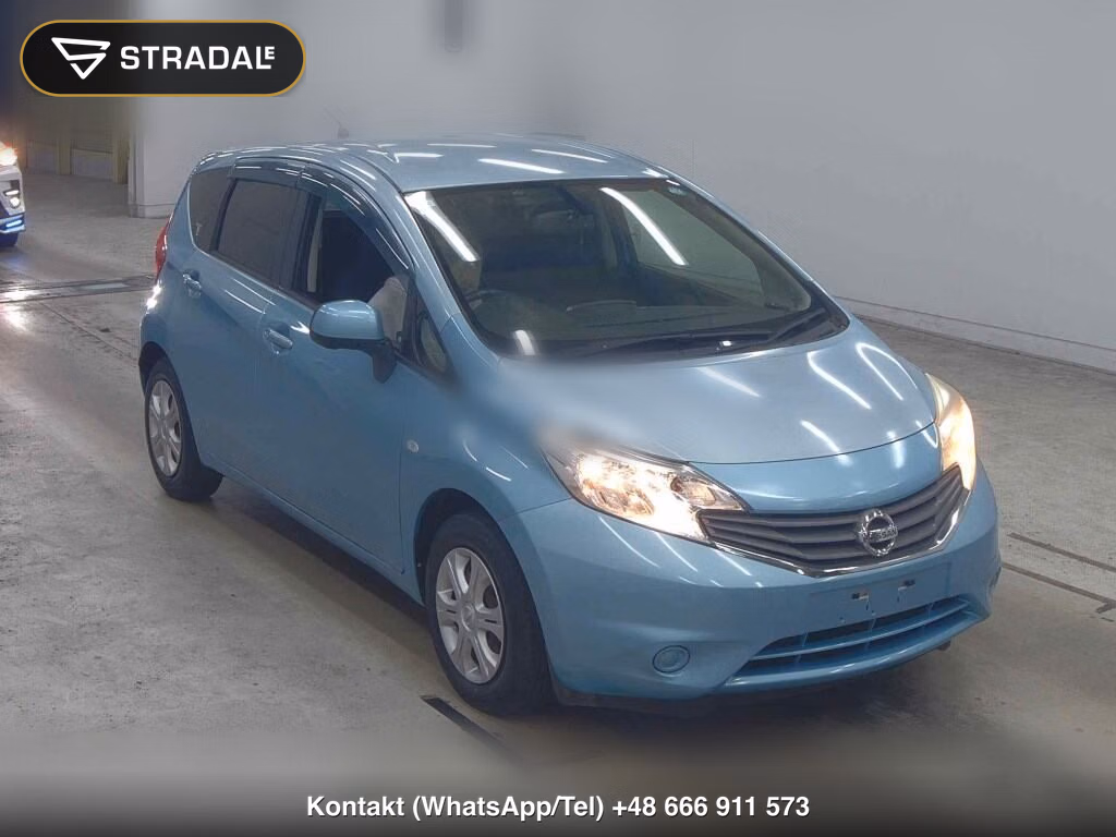 NISSAN NOTE X 2013, aukcja z Japonii, zdjęcie 1