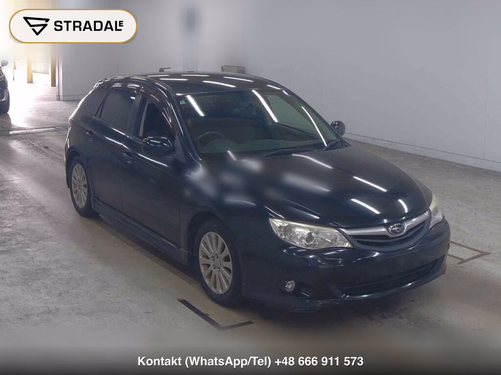 SUBARU IMPREZA 5D 1.5I-S 2010, aukcja z Japonii, zdjęcie 1