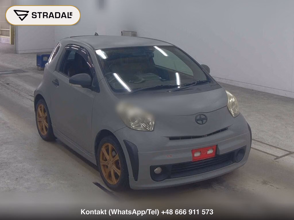 TOYOTA IQ 100G LEATHER PACKAGE 2008, aukcja z Japonii, zdjęcie 1