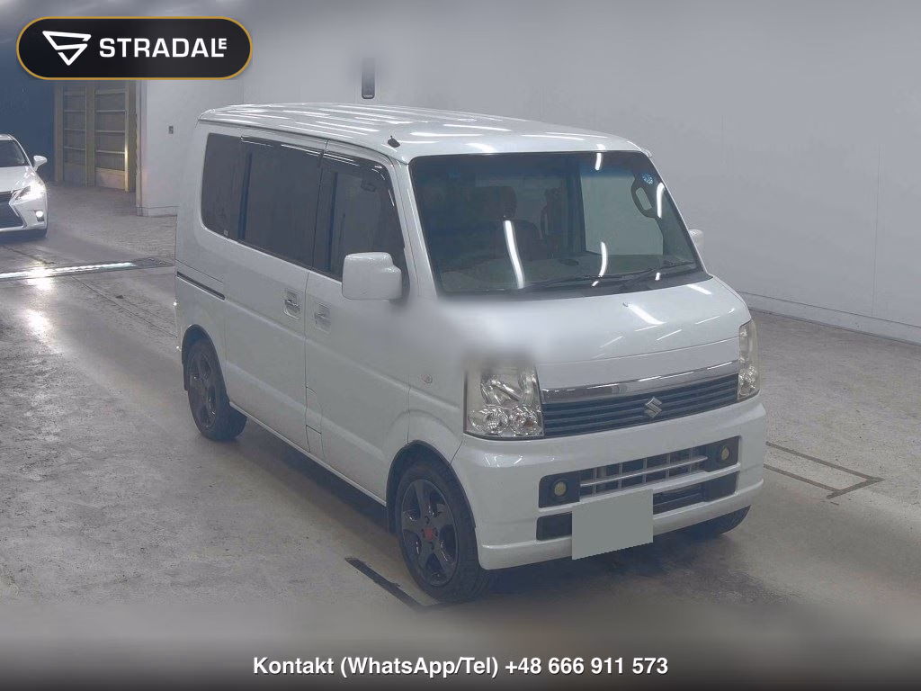 SUZUKI EVERY WAGON JP TURBO 2007, aukcja z Japonii, zdjęcie 1