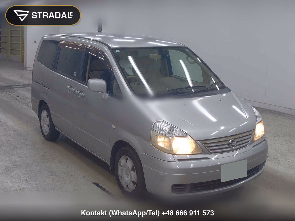 NISSAN SERENA 5D V-G NAVI PACKAGE 2003, aukcja z Japonii, zdjęcie 1