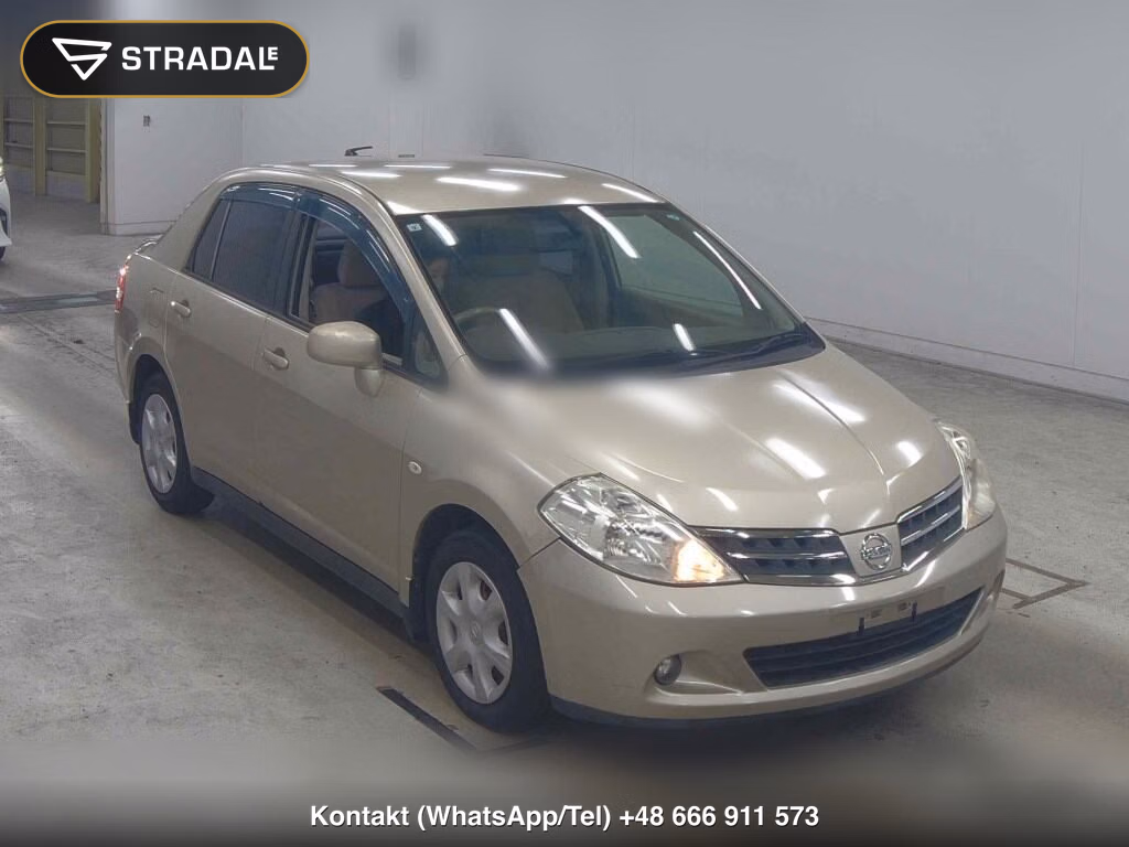 NISSAN TIIDA LATIO 15M 2011, aukcja z Japonii, zdjęcie 1