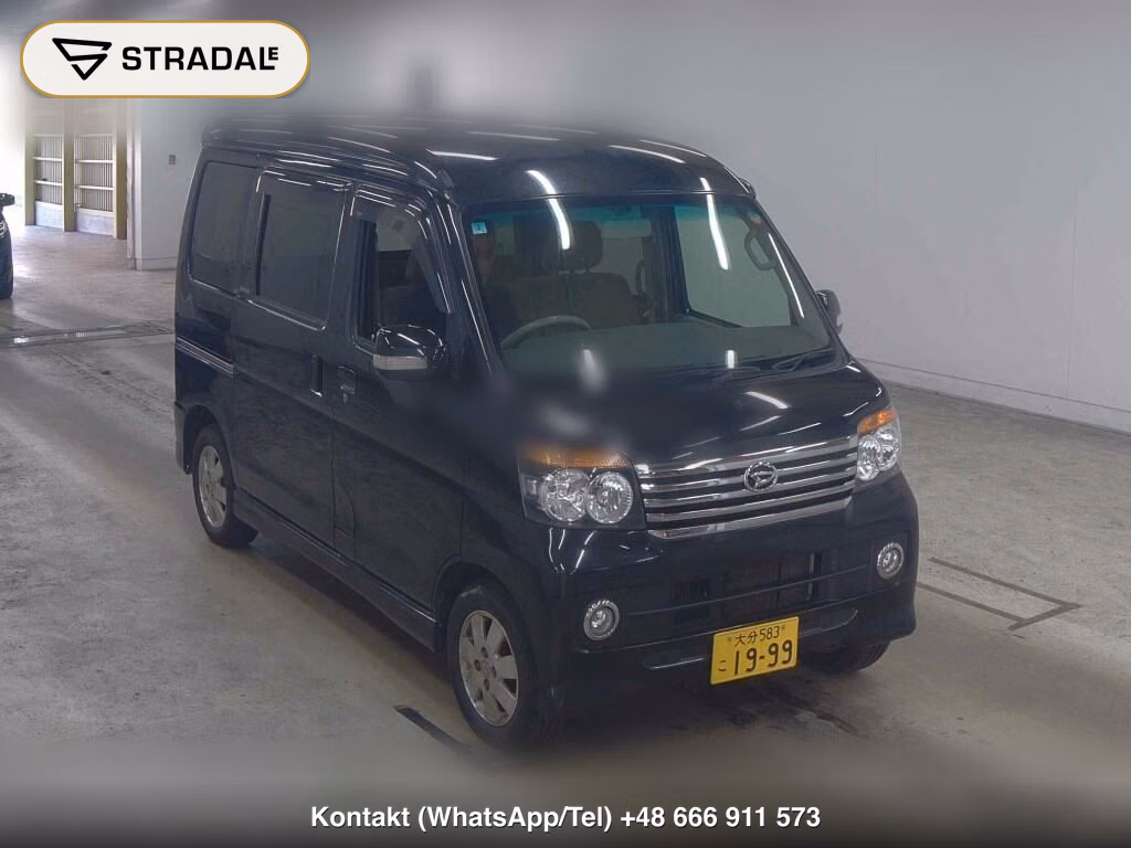 DAIHATSU ATRAI WAGON 4WD CUSTOM TURBO RS LIMITED 2014, aukcja z Japonii, zdjęcie 1