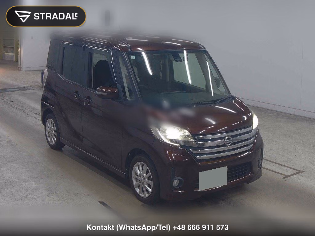 NISSAN DAYZ ROOX HIGHWAY STAR X V SELECTION + SAFETY Ⅱ 2014, aukcja z Japonii, zdjęcie 1