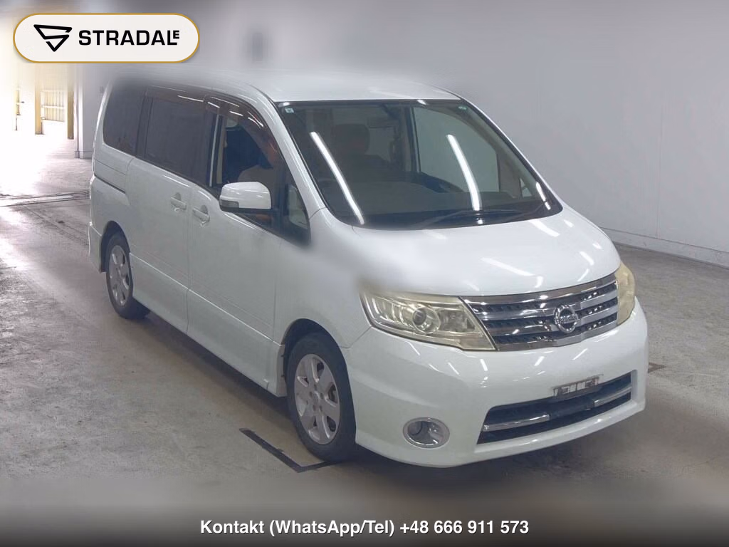 NISSAN SERENA 5D HIGHWAY STAR V SELECTION 2009, aukcja z Japonii, zdjęcie 1