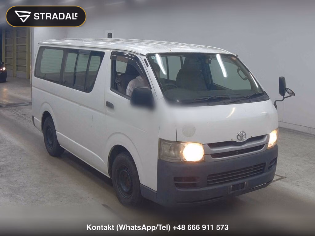 TOYOTA HIACE VAN 4D DX 2008, aukcja z Japonii, zdjęcie 1
