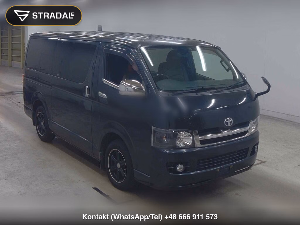 TOYOTA HIACE VAN 5D 4WD LONG SUPER GL 2006, aukcja z Japonii, zdjęcie 1