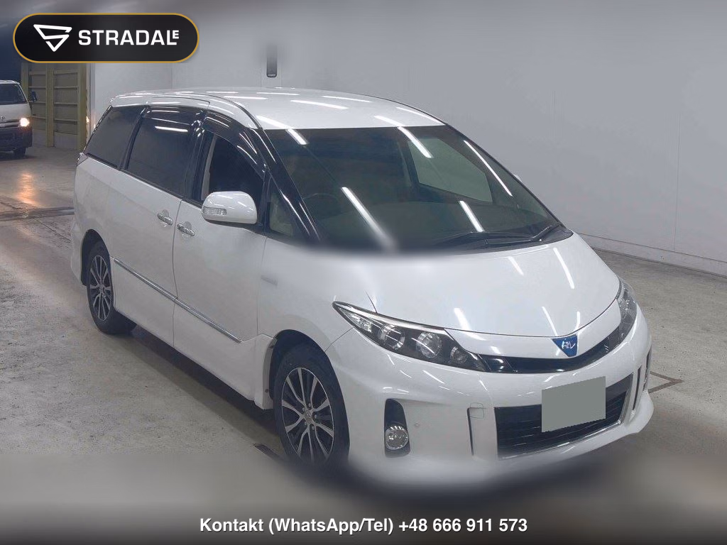 TOYOTA ESTIMA HYBRID 4WD AERAS PREMIUM EDITION 2016, aukcja z Japonii, zdjęcie 1