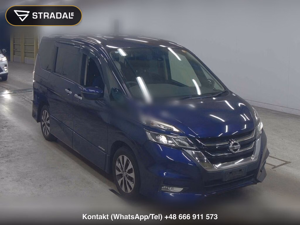 NISSAN SERENA 5D 2018, aukcja z Japonii, zdjęcie 1