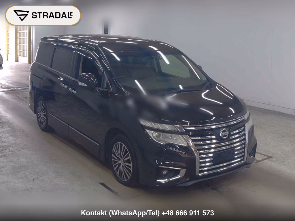 NISSAN ELGRAND 5D 250 HIGHWAY STAR S 2017, aukcja z Japonii, zdjęcie 1