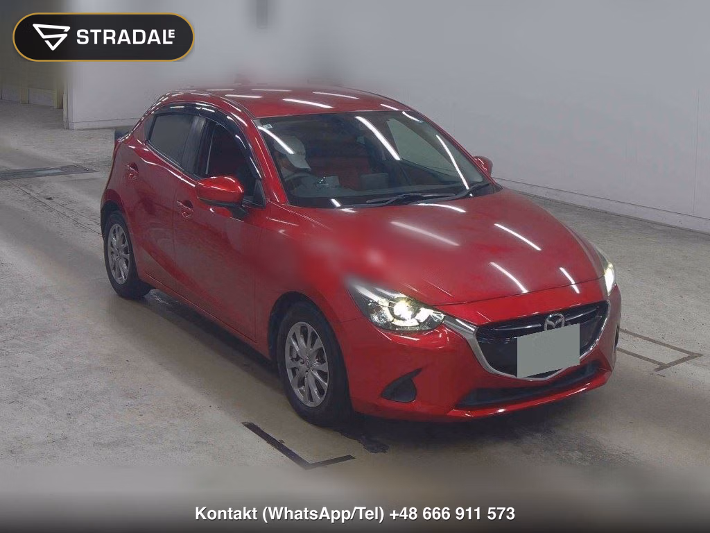 MAZDA DEMIO 5D 15S NOBLE CRIMSON 2019, aukcja z Japonii, zdjęcie 1