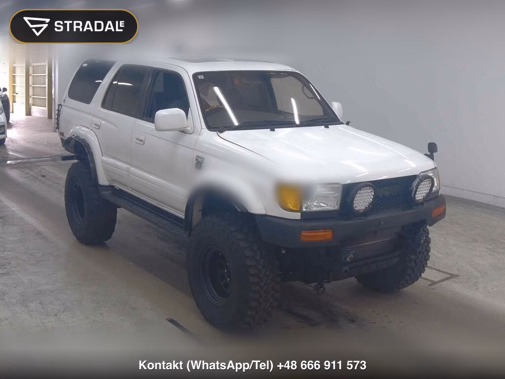 TOYOTA HILUX SURF 5D 4WD SSR-X 1997, aukcja z Japonii, zdjęcie 1