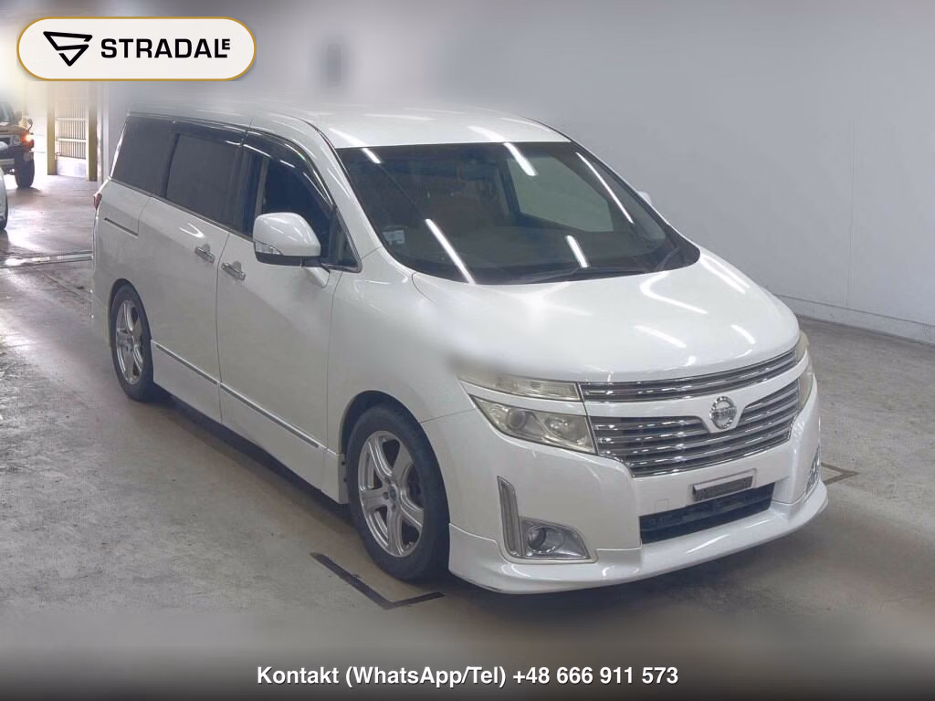 NISSAN ELGRAND 5D 250 HIGHWAY STAR 2012, aukcja z Japonii, zdjęcie 1
