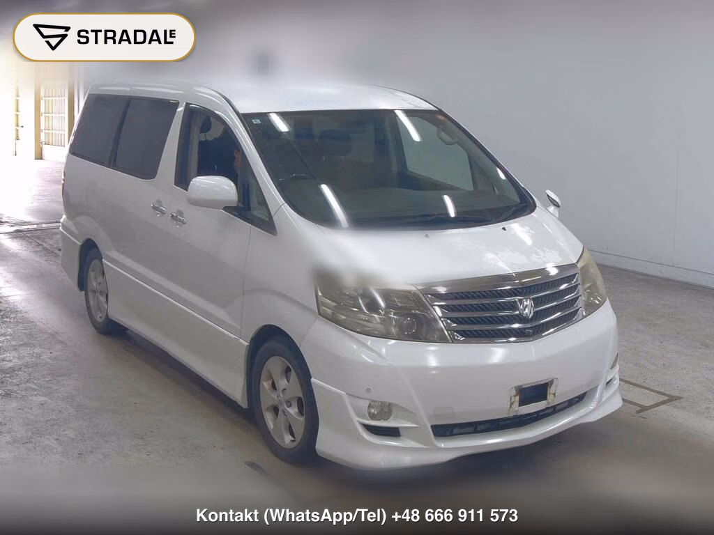 TOYOTA ALPHARD G AS 2006, aukcja z Japonii, zdjęcie 1