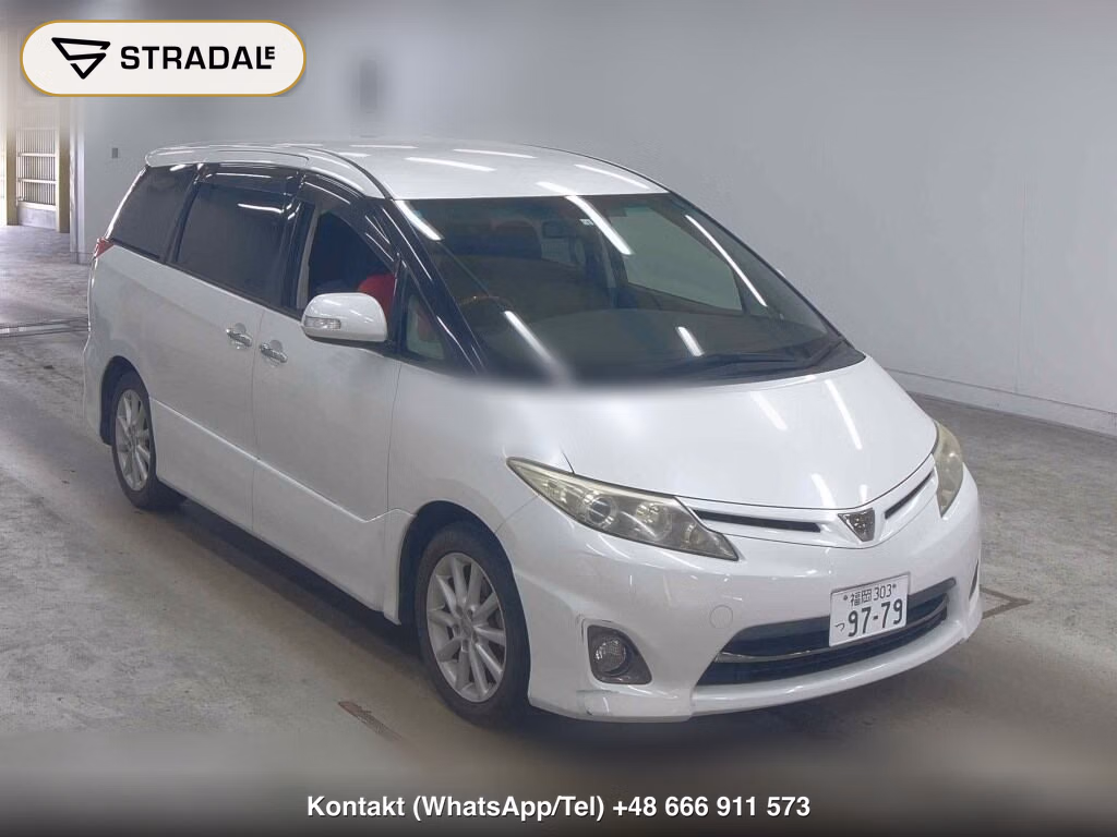 TOYOTA ESTIMA 5D AERAS 2012, aukcja z Japonii, zdjęcie 1