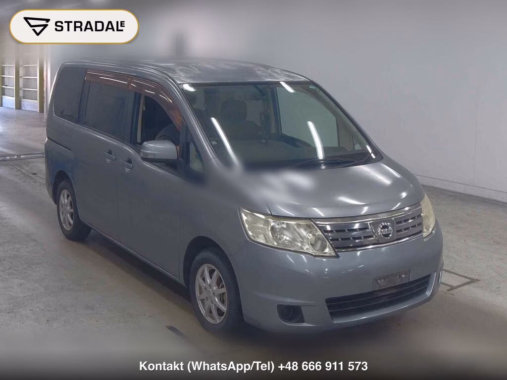 NISSAN SERENA 5D 20S 2009, aukcja z Japonii, zdjęcie 1