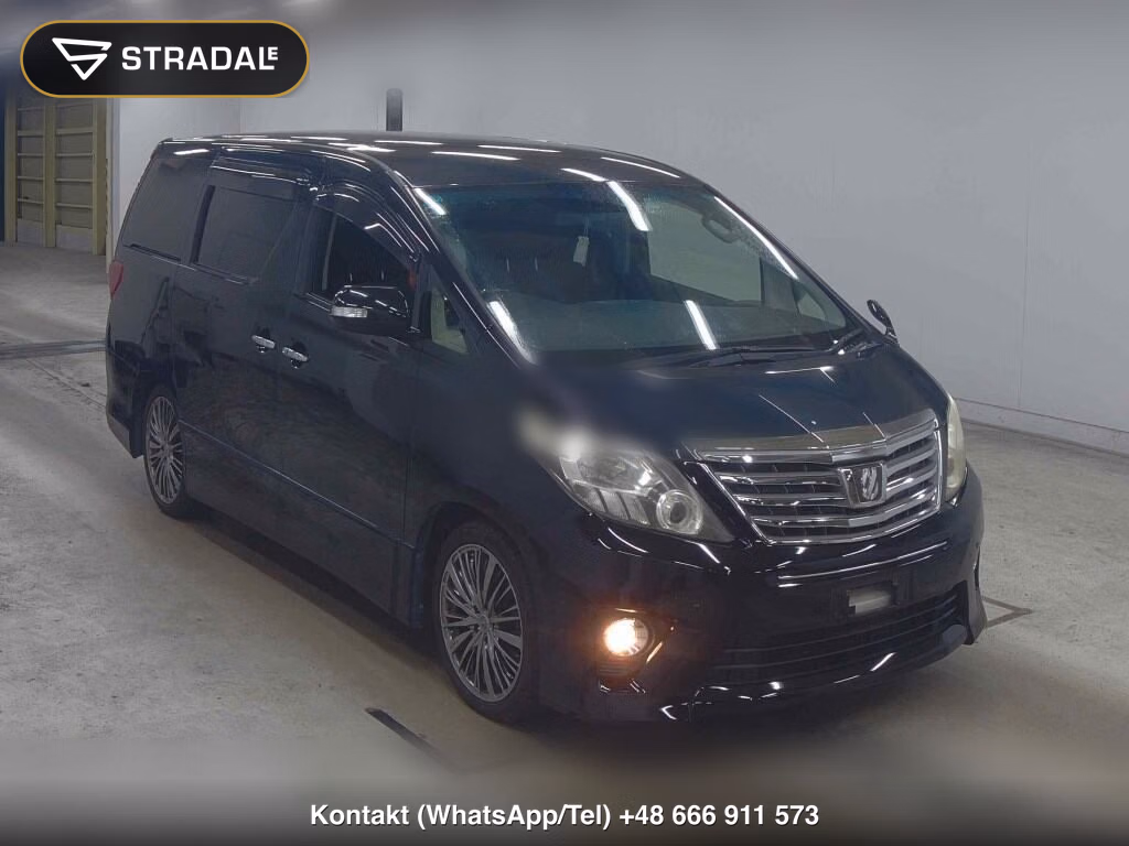 TOYOTA ALPHARD 240S C PACKAGE 2012, aukcja z Japonii, zdjęcie 1
