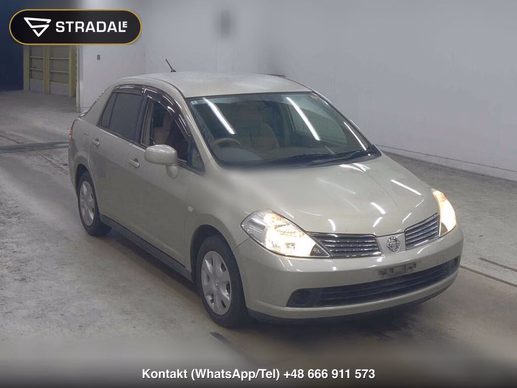 NISSAN TIIDA LATIO 15M 2006, aukcja z Japonii, zdjęcie 1