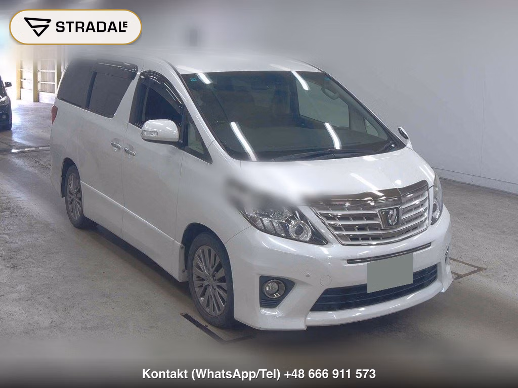 TOYOTA ALPHARD 240S TYPE GOLD 2013, aukcja z Japonii, zdjęcie 1