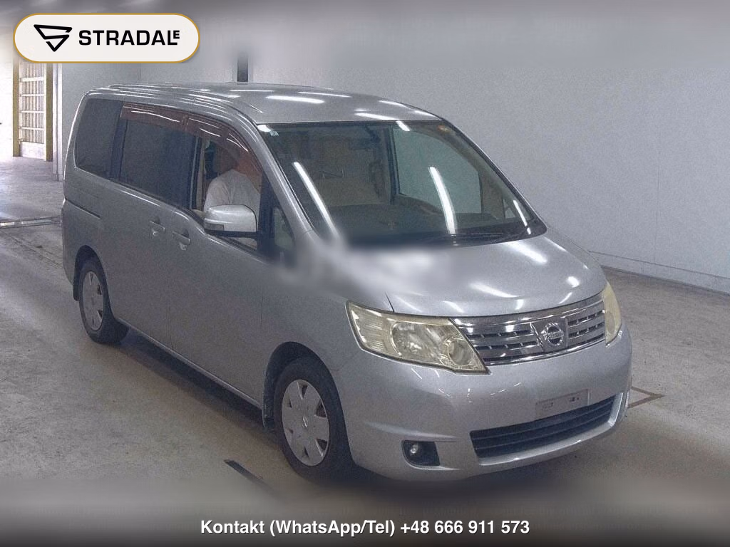 NISSAN SERENA 5D 20S V SELECTION 2010, aukcja z Japonii, zdjęcie 1