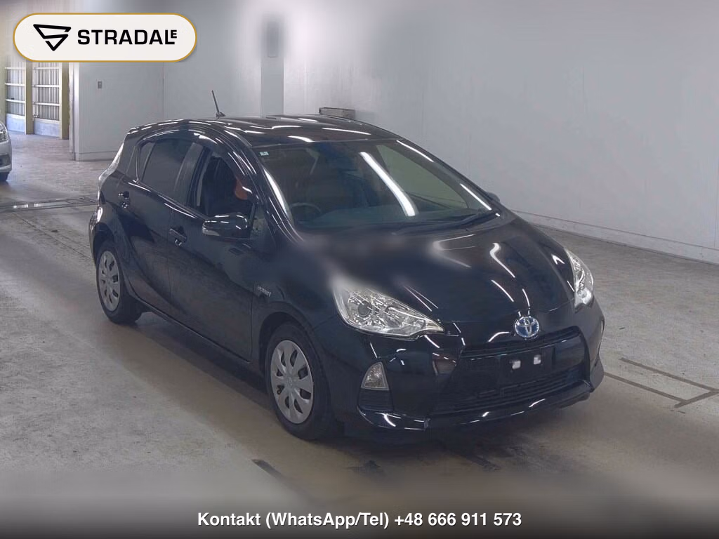 TOYOTA AQUA G BLACK SOFT LEATHER SELECTION 2014, aukcja z Japonii, zdjęcie 1
