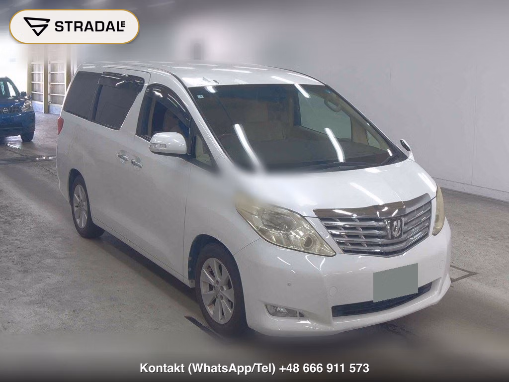 TOYOTA ALPHARD 240G 2011, aukcja z Japonii, zdjęcie 1