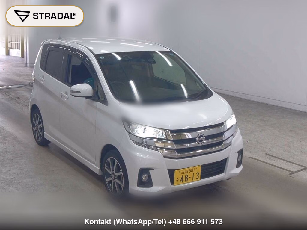 NISSAN DAYZ HIGHWAY STAR G TURBO 2017, aukcja z Japonii, zdjęcie 1