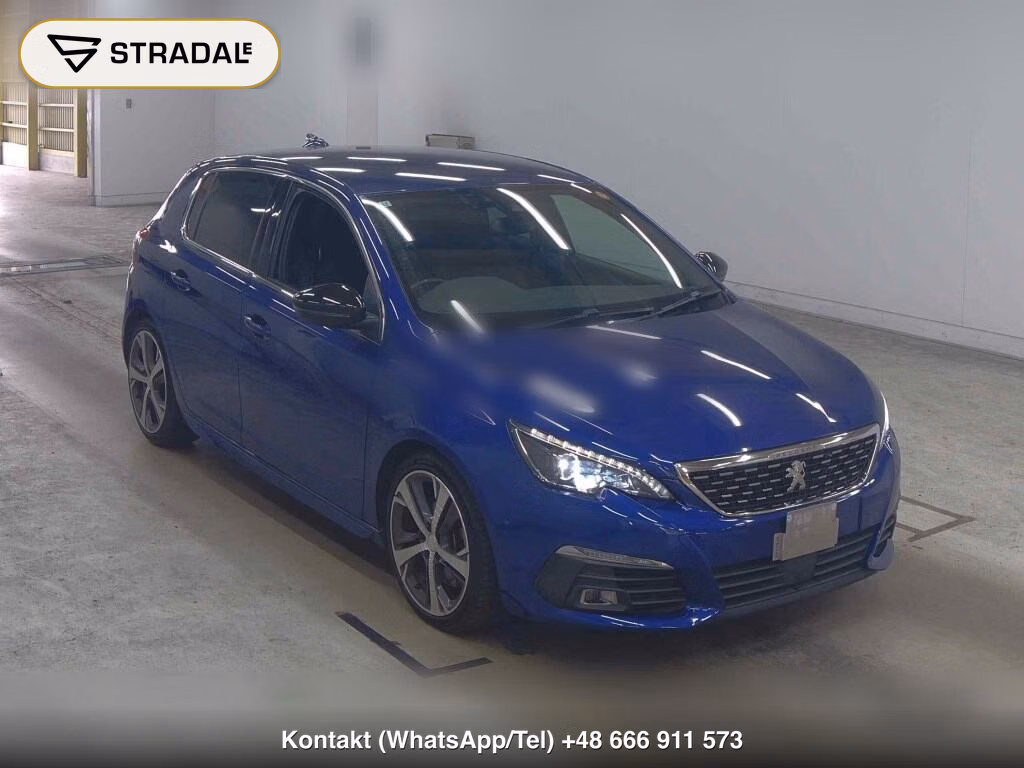 PEUGEOT 308 5D GT BLUE HDI 2017, aukcja z Japonii, zdjęcie 1