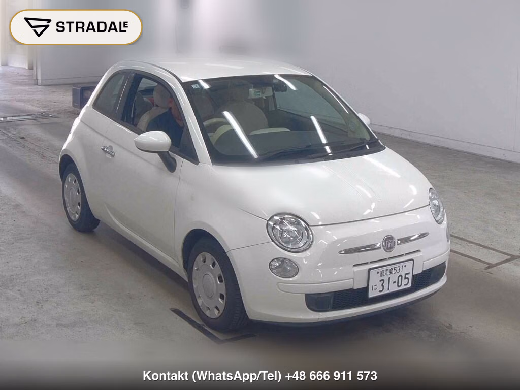 FIAT 500 1.2 SUPER POP 3 2013, aukcja z Japonii, zdjęcie 1