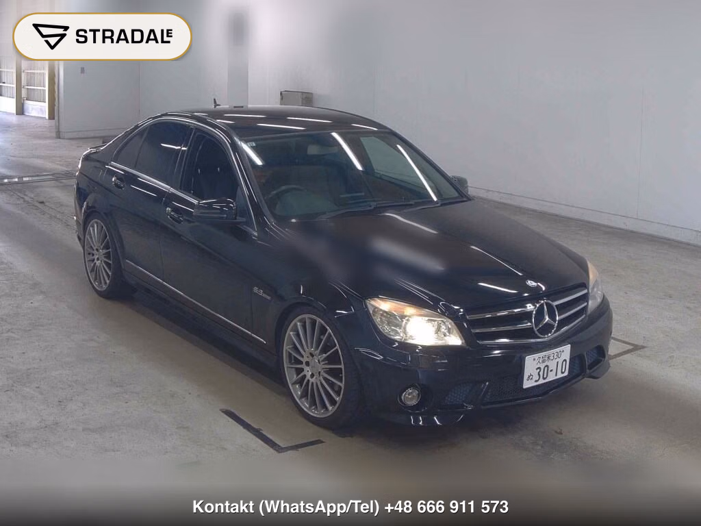 MERCEDES BENZ C-CLASS 4D C200 KOMPRESSOR AVANTGARDE 2009, aukcja z Japonii, zdjęcie 1