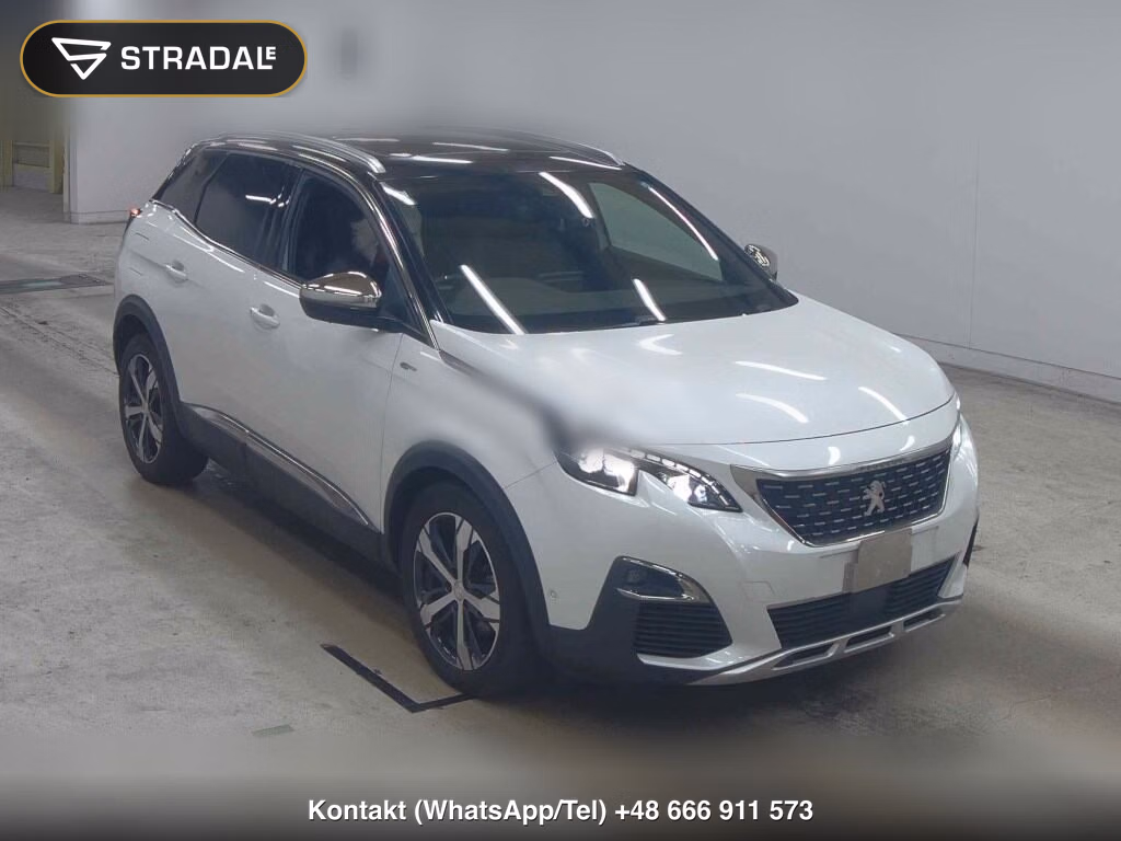 PEUGEOT 3008 GT BLUE HDI 2018, aukcja z Japonii, zdjęcie 1