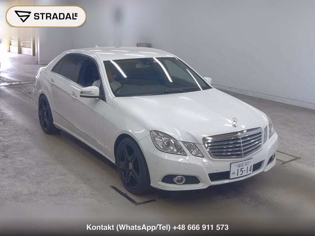 MERCEDES BENZ E-CLASS 4D E300 2009, aukcja z Japonii, zdjęcie 1