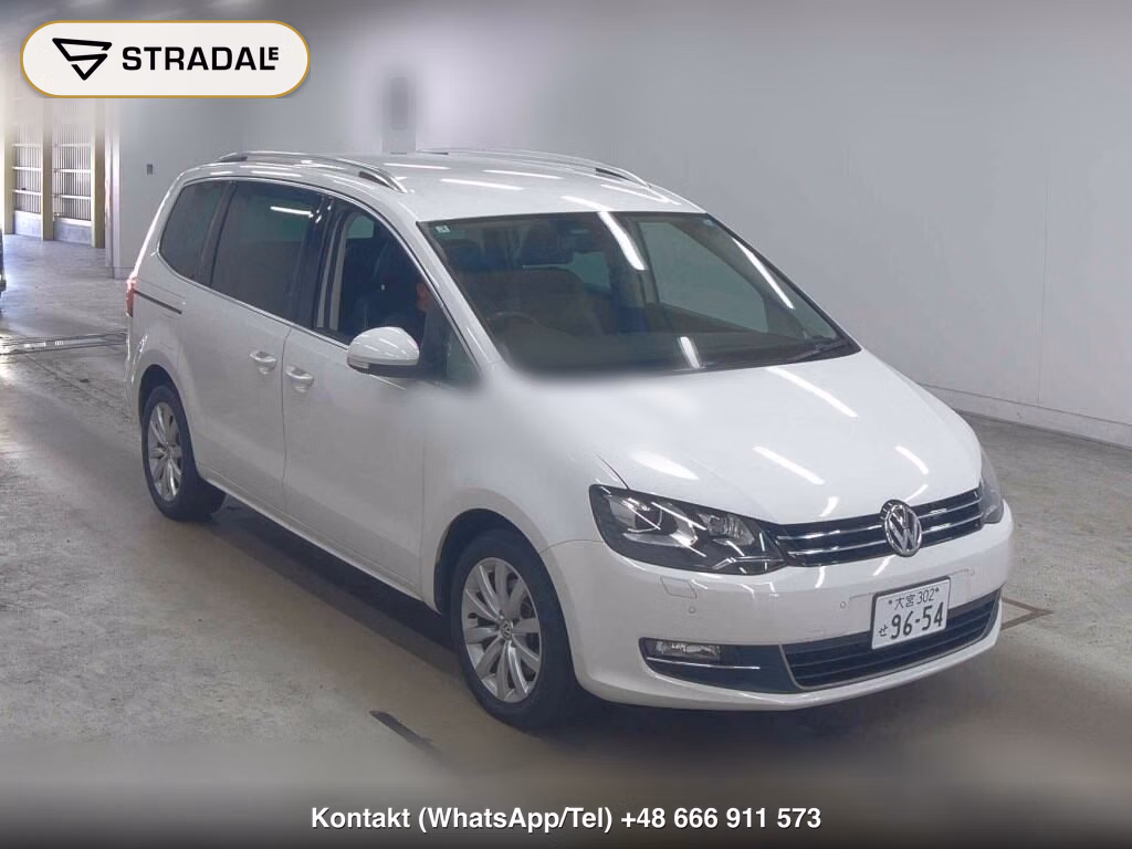 VOLKSWAGEN SHARAN TSI HIGH LINE BLUEMOTION TECHNOLOGY 2011, aukcja z Japonii, zdjęcie 1