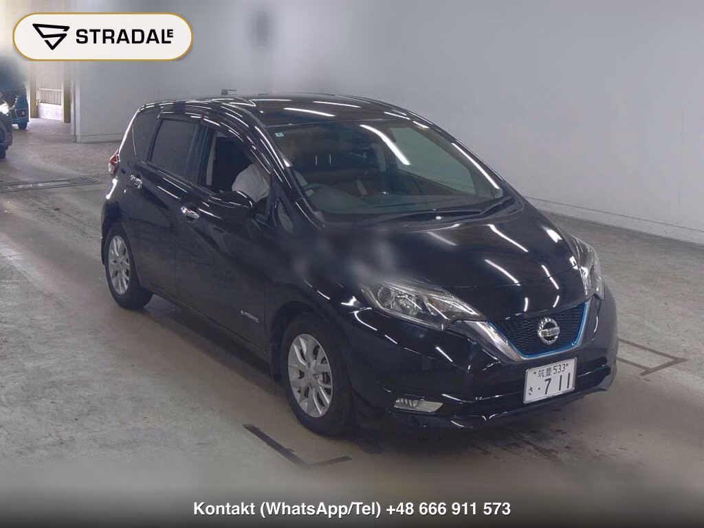 NISSAN NOTE E-POWER X 2018, aukcja z Japonii, zdjęcie 1