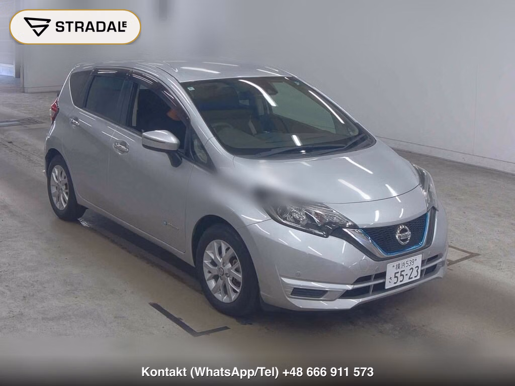 NISSAN NOTE E-POWER X 2018, aukcja z Japonii, zdjęcie 1