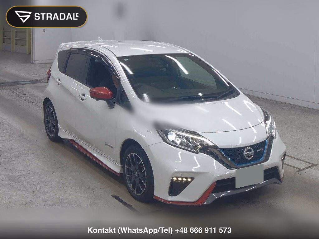 NISSAN NOTE E-POWER NISMO 2018, aukcja z Japonii, zdjęcie 1