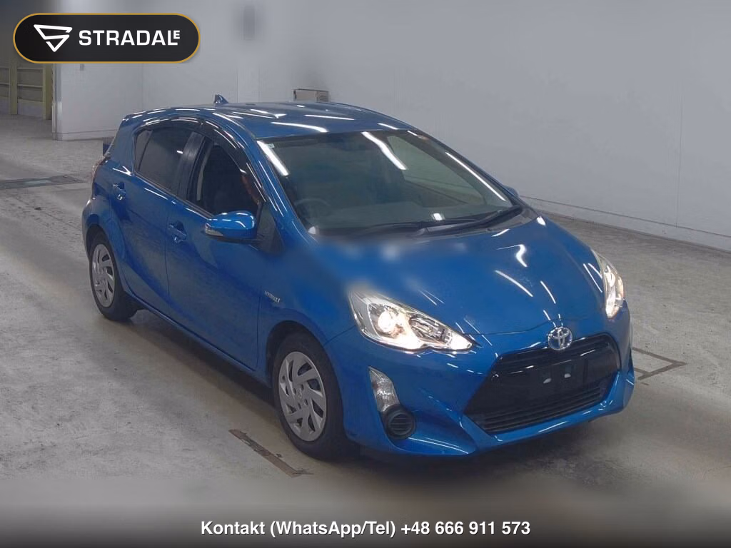 TOYOTA AQUA G BLACK SOFT LEATHER SELECTION 2015, aukcja z Japonii, zdjęcie 1