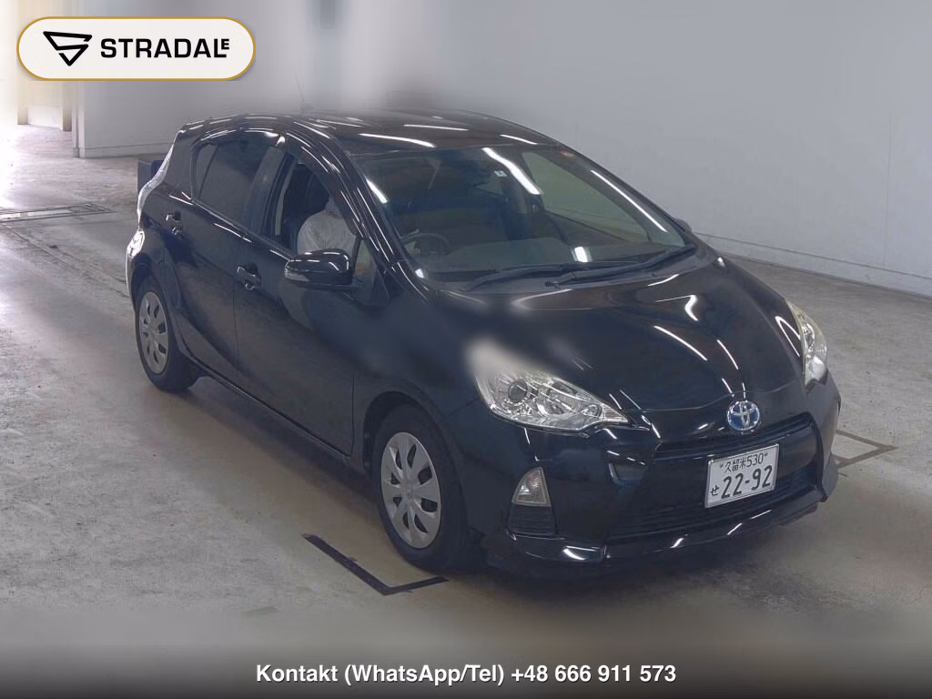 TOYOTA AQUA G BLACK SOFT LEATHER SELECTION 2014, aukcja z Japonii, zdjęcie 1