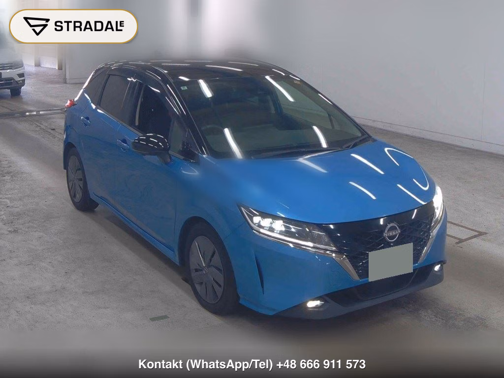 NISSAN NOTE X 2021, aukcja z Japonii, zdjęcie 1